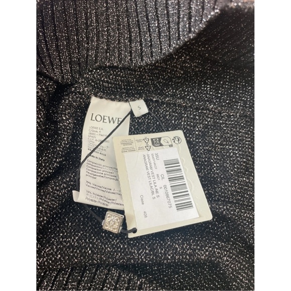 Loewe sleeveless sweater with anagram - Picture 6 of 6